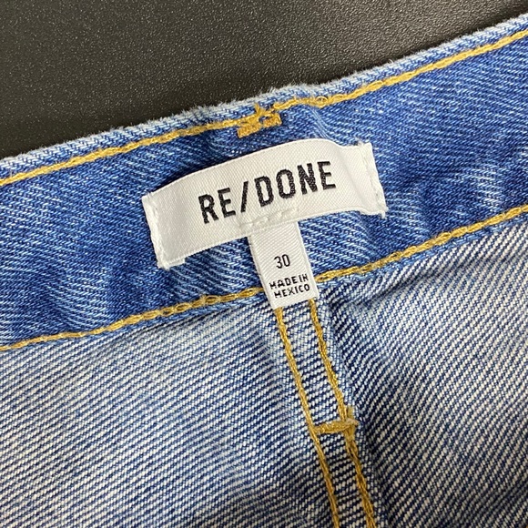 Re/Done 70’s High Rise Shorts [1297] - Picture 7 of 11